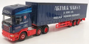 Cararama 1/50 Scale Model Truck 569-014 - Scania Topline Truck - Blue - Picture 1 of 5
