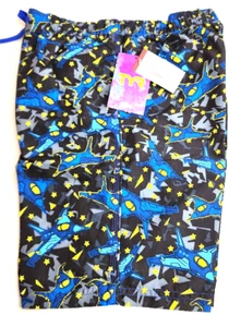 TYR Boys Black Blue Night Fight Challenger Swim Trunks L (12/14) Brand New - Picture 1 of 9