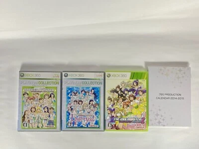 Lot3 The Idol Master , Live for you , 2 - Xbox 360 Game & Calendar 2014-2015 - Image 1 of 4