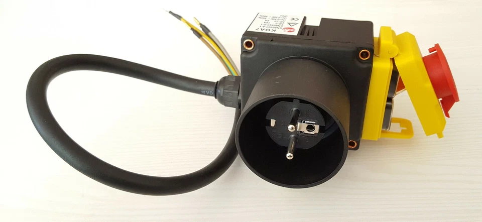 Schalter Ersatzschalter 230V für Scheppach HS 410 Wippkreissäge Brennholzsäge - Bild 1 von 1