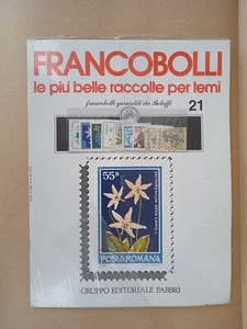 9 Francobolli Le più belle raccolte per temi *FIORI/4* Bolaffi Fabbri - Imagen 1 de 2