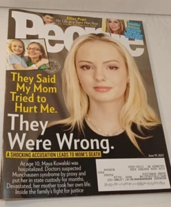 People Magazine June 19, 2023 Maya Kowalski Jennifer Aniston-Free Shipping! - Picture 1 of 6