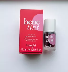 Benefit Benetint Rose-Tinted Lip & Cheek Stain 12.5ml/ 0.42oz LARGER BOX - Picture 1 of 1