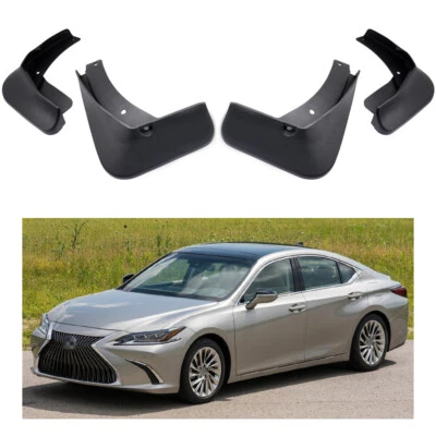 1Set Mudflaps Splash Guards Mudguard Fender for 2019-2022 Lexus ES 350 / ES 350h - Image 1 of 4