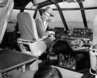 8X10 Print Howard Hughes Aboard Spruce Goose Cockpit Captains Seat #Spru83
