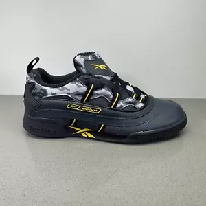 Reebok Mens 10.5 Workout Plus RC 1.0 FW2573 Gray Camo Leather Sneakers Shoes - Picture 1 of 15