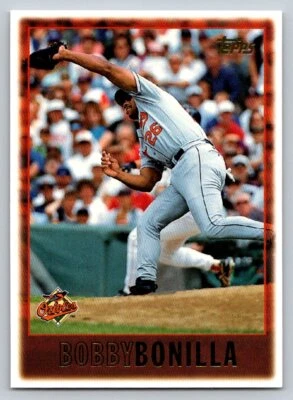 1997 Topps #374 Bobby Bonilla Baltimore Orioles - Image 1 of 2
