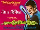 The Cable Guy Original Mini Quad Poster 1996 Jim Carrey Matthew Broderick