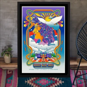 Poster Johnny Blue Skies At Greek Theater In Los Angeles, CA On Sept 15 2024 - Picture 1 of 7