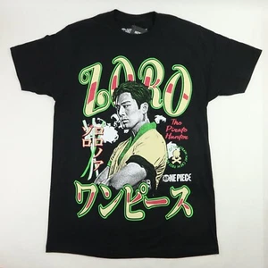 One Piece Shirt Adult Large Black Live Action Zoro Pirate Hunter Straw Hat Crew - Picture 1 of 12