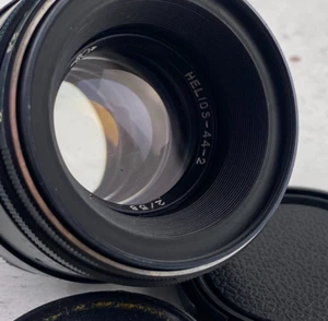 Venditore USA Helios 44-2 58 mm f2 CLA USSR obiettivo ritratto bokeh DSLR M42 attacco fisso - Foto 1 di 9