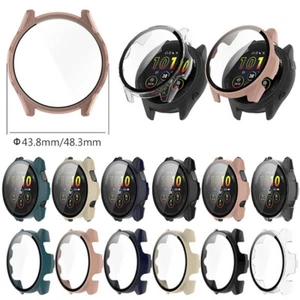 Do Garmin Forerunner 265 / 265S Case Szkło hartowane Ochrona ekranu Osłona Shell - Zdjęcie 1 z 15