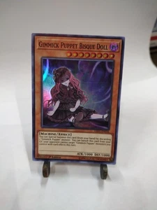 Muñeca Bisque Marioneta Yugioh Gimmick LED5-EN036 Súper Rara 1ª Edición - Imagen 1 de 4