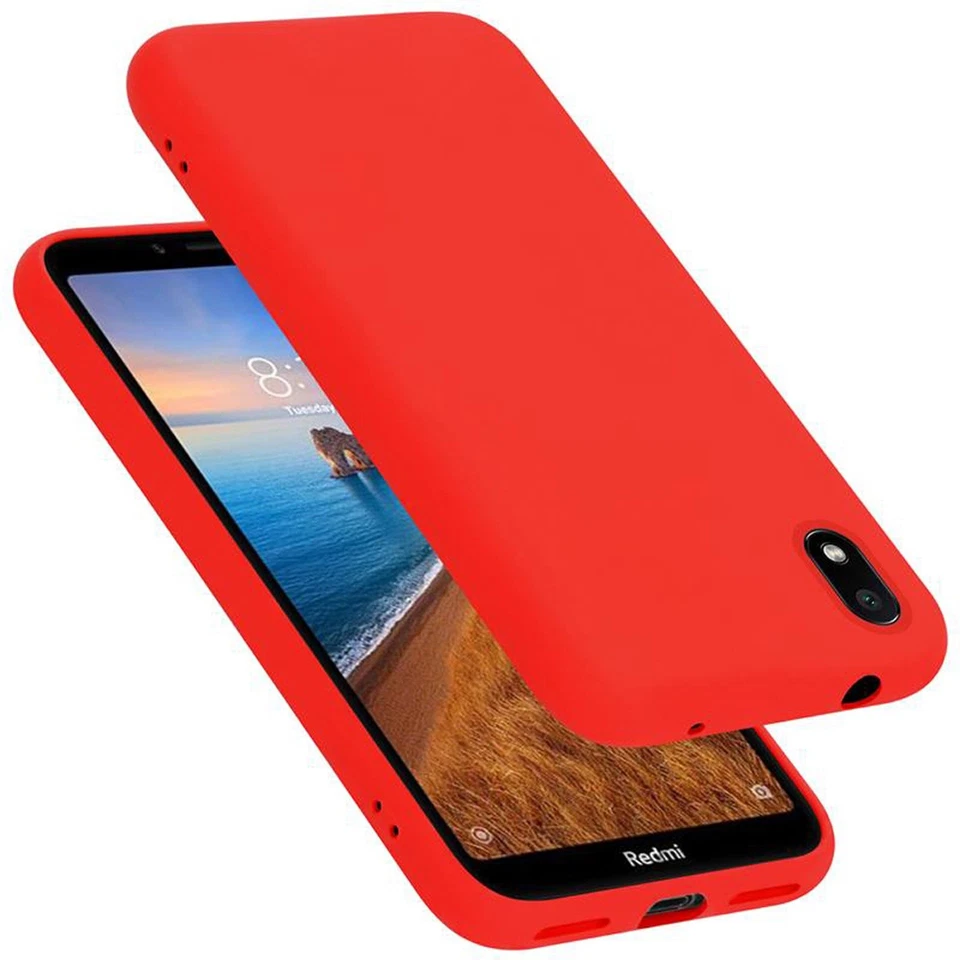 CADORABO Schutzhülle für Xiaomi RedMi 7A Hülle Handy Cover Soft Case TPU Silikon