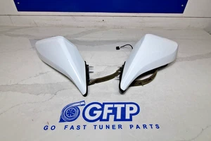 2010-2015 Chevy Camaro SS OEM Side Mirror Assembly Mirrors Pair Left Right White - Picture 1 of 10
