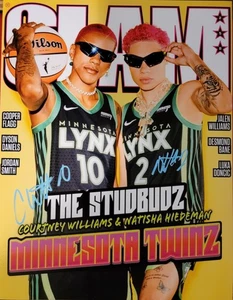 Stud Budz Lot Courtney Williams - Natisha Hiedeman Autographed Photo - Picture 1 of 3