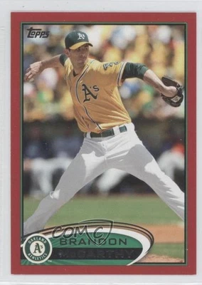 2012 Topps Target Red Border Brandon McCarthy #73 - Image 1 of 2