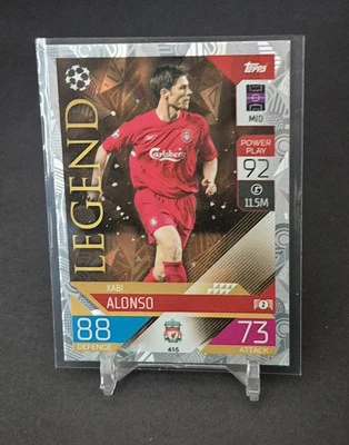 2022-23 Topps Match Attax UEFA Champions Legend Liverpool #415 Xabi Alonso  - Image 1 of 2