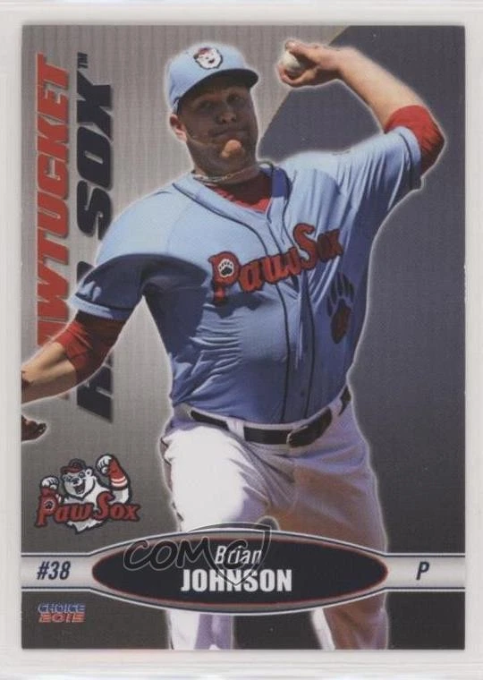 2015 Choice Pawtucket Red Sox Brian Johnson #01 - Image 1 of 2