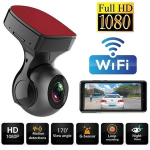 Mini Auto Dashcam DVR 1080P HD WIFI G-Sensor Videorekorder Nachtsicht Kamera - Bild 1 von 13