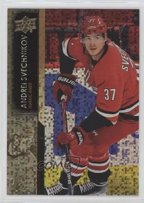 2021-22 Upper Deck Series 2 Speckled Rainbow Foil Andrei Svechnikov #286 - Image 1 of 2