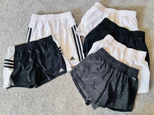 Lot of 6 Pull-On Elastic Shorts Large Girl 10-12 Athletic Adidas And DSG - Picture 1 of 1