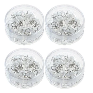  4 Boxes Sheet Fixing Buckle Removable Quilt Fasteners Home Clips - Picture 1 of 12