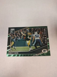 2022 Panini Donruss Elite - Field Vision Green #FV7 Brett Favre (PWE) - Picture 1 of 2