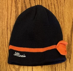 Illinois Fighting Illini Women’s Knit Beanie Hat - Picture 1 of 2