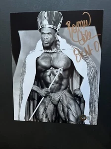 Ronnie Coleman Rare autographed signed 8x Mr. Olympia 8x10 photo Beckett BAS coa - Picture 1 of 1