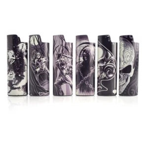 Glow In The Dark Metal Lighter (1 SENT AT RANDOM) - Picture 1 of 1