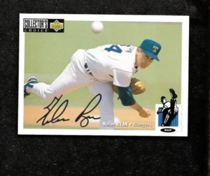 NOLA RYAN 1994 Upper Deck Collectors Choice - SILVER SIGNATURE #249 MINT - Picture 1 of 2