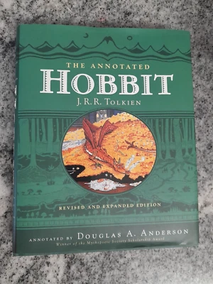 2002 1st Printing "THE ANNOTATED HOBBIT" by J. R. R. Tolkien Revised & Expanded - Image 1 of 4