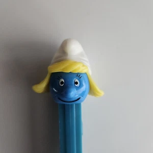 Dispensador Pitufina Pez 1987 vintage - hecho en Austria - Imagen 1 de 6