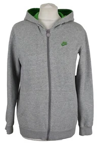 NIKE Grey Hoodie size XL Boys Full Zip Long Sleeves Outdoors Outerwear - Picture 1 of 5