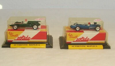 Solido 1:43 Metall Rennwagen - Lola Climax + Cooper F2 -  Top Replica Reedition - Bild 1 von 4