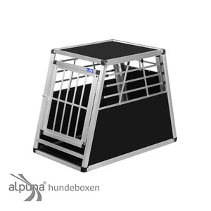 N32 Hundetransportbox Gitterbox Aluminium Transportbox Hundebox Alubox Autobox - Bild 1 von 7