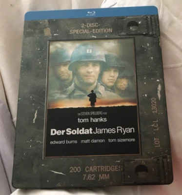 Saving Private Ryan Blu-Ray Limited Edition Exclusive OOP Steelbook - Image 1 of 3