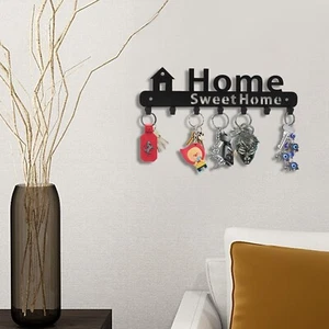 Key Holder for Home Decor Key wall mounted Wall Key Hangers for Metal - Picture 1 of 6