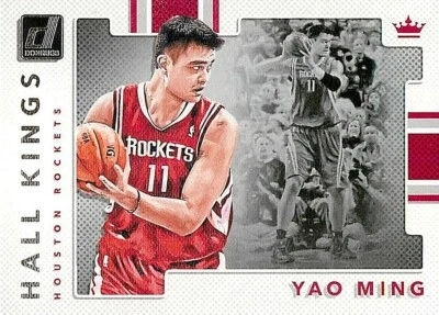 2017-18 Donruss Hall Kings #20 Yao Ming ROCKETS - Image 1 of 2