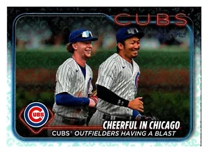 #371 Cheerful In Chicago Cubs 2024 Topps All-Star Foil Parallel - Picture 1 of 2