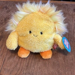 Russ Bum Bumz Weather Bumz Siggy gelbe Sonnenmütze Plüsch 5 Zoll neu mit Etikett - Bild 1 von 12