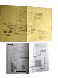 Sampo Model KGR-1 901 H/V Video Arcade TV Monitor Display Schematic Diagram +1 - Picture 1 of 2