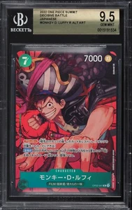 One Piece Sumit Battle japanischer Affe.D.Ruffy Alt Art OP02-041 BGS 9,5 - Bild 1 von 2