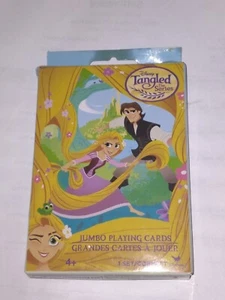 Cartas Jumbo Disney Tangled the Series Rapunzel Flynn Rider Maximus Nuevo en Paquete - Imagen 1 de 5
