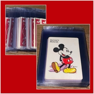 1935 Whitman Disney Mickey Mouse Old Maid 19 Karten Komplettsatz SEHR SELTENER SATZ!!! - Bild 1 von 8