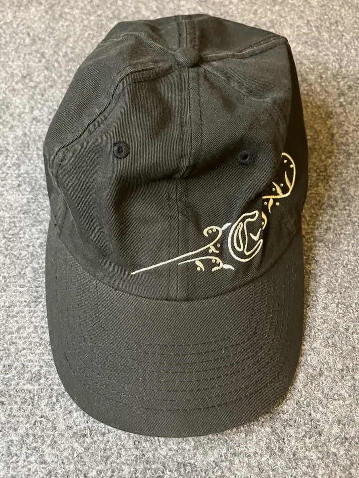 Sombrero de golf vintage Callaway para mujer talla única negro con joyas años 90 Y2K golfista correa trasera Foto 1 de 4