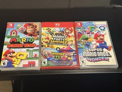 Nintendo Switch Mario Bundle! BLACK FRIDAY SALE!!! FREE SHIPPING SHIPS TODAY! - Image 1 of 2