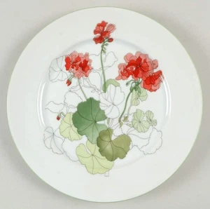 Block Geranium Salad Plate 34769 - Picture 1 of 1
