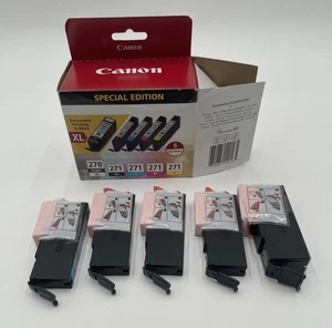Cartuchos de tinta Canon PGI-270 negro y color - caja abierta - cartuchos sellados - Imagen 1 de 7